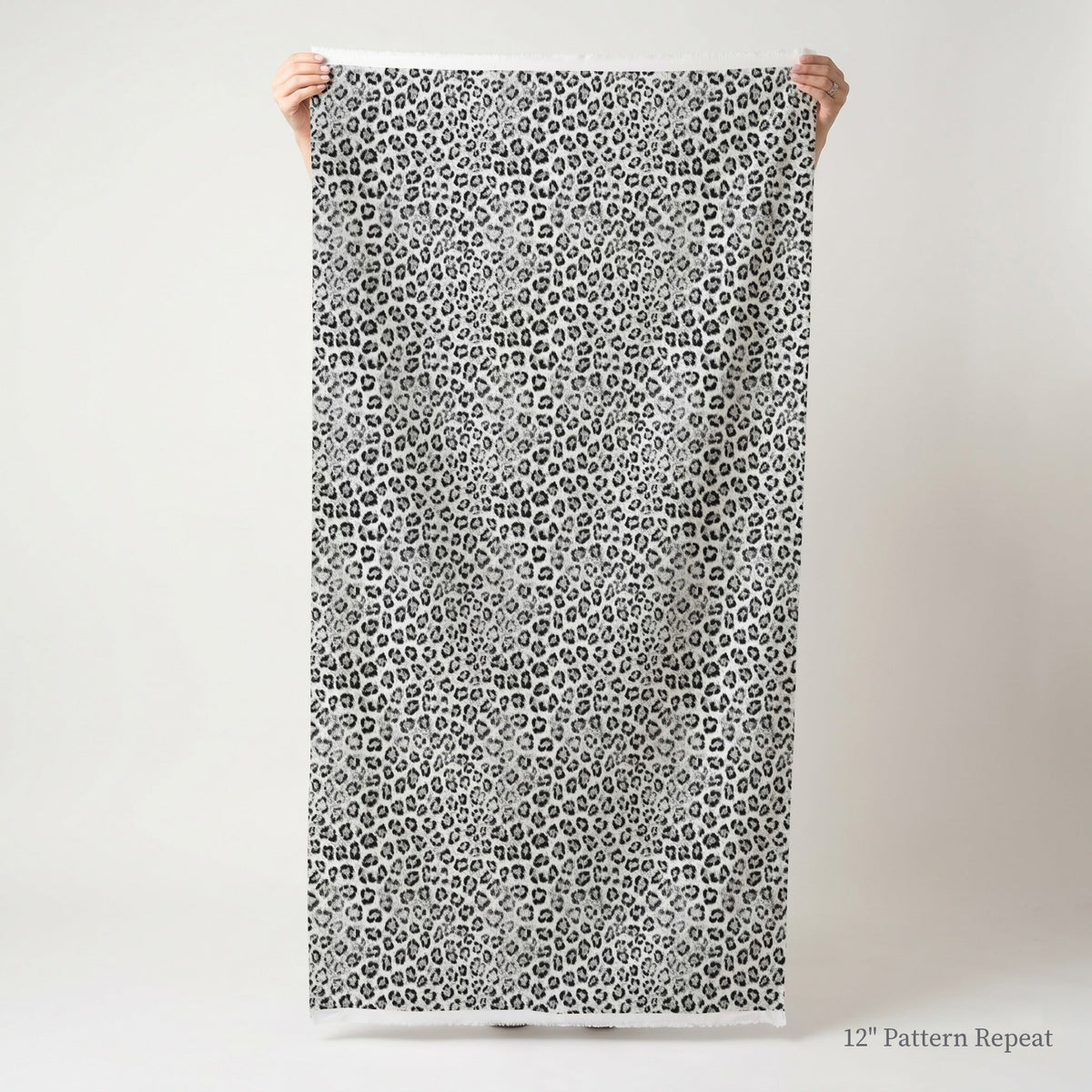 Cool Toned Panther - Fabric - Linen Rowe