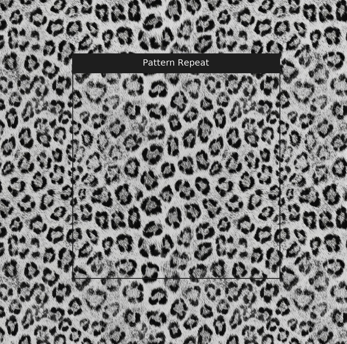 Cool Toned Panther - Fabric - Linen Rowe