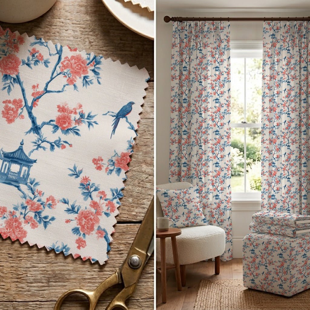 Coral Gardens - Fabric - Linen Rowe