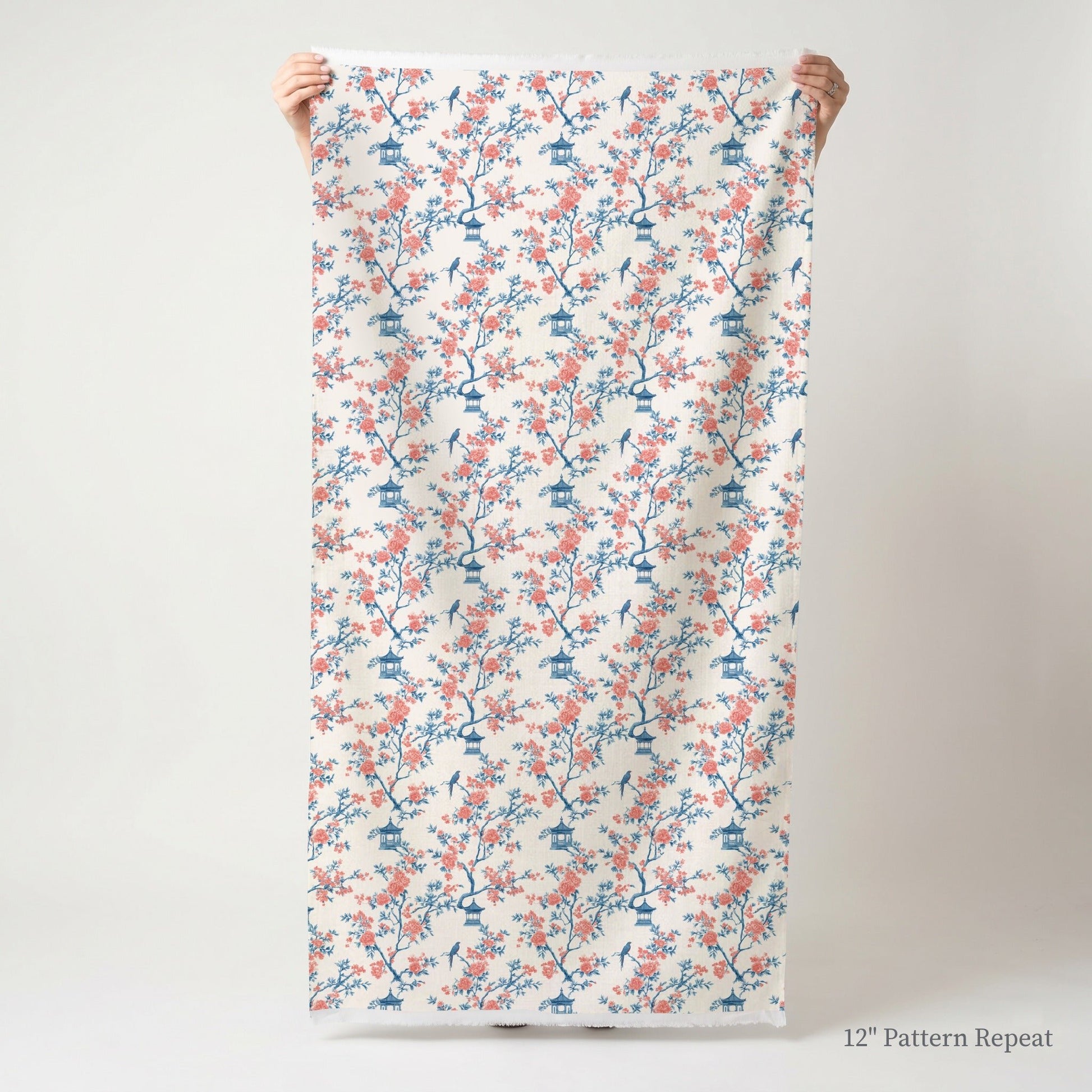 Coral Gardens - Fabric - Linen Rowe