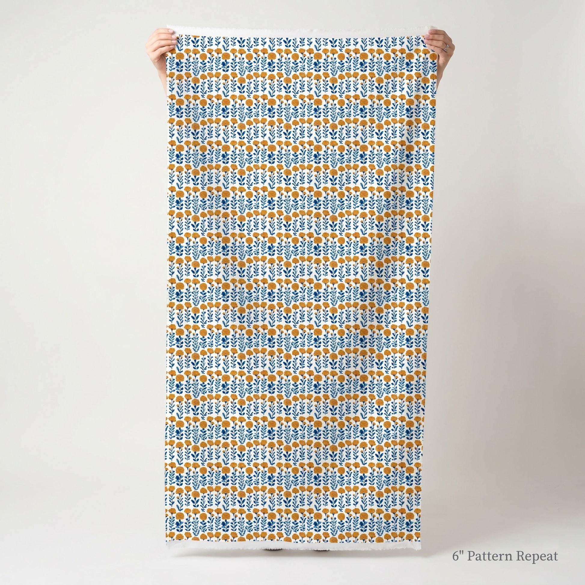 Cosette Blooms - Fabric - Linen Rowe