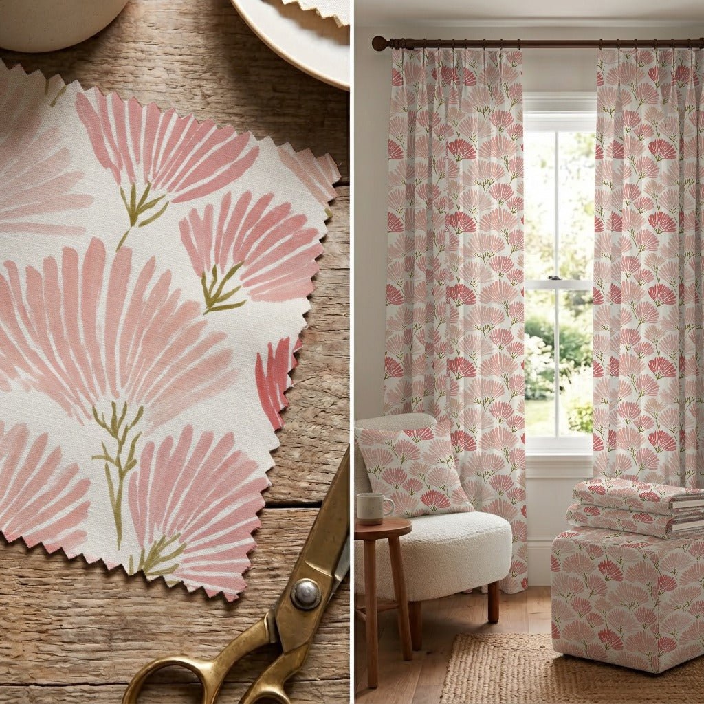 Cosima Floral - Fabric - Linen Rowe