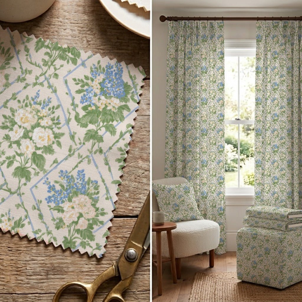 Cottage Lane - Fabric - Linen Rowe