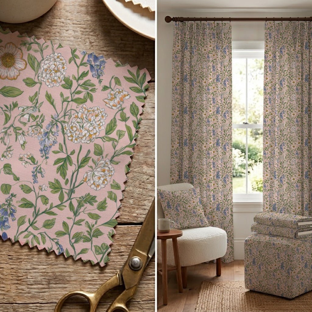 Countryside Florals - Fabric - Linen Rowe