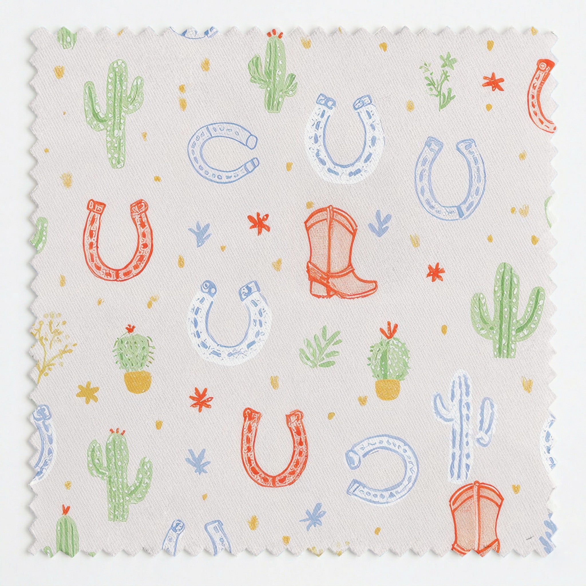 Cowboy Boots - Fabric - Linen Rowe