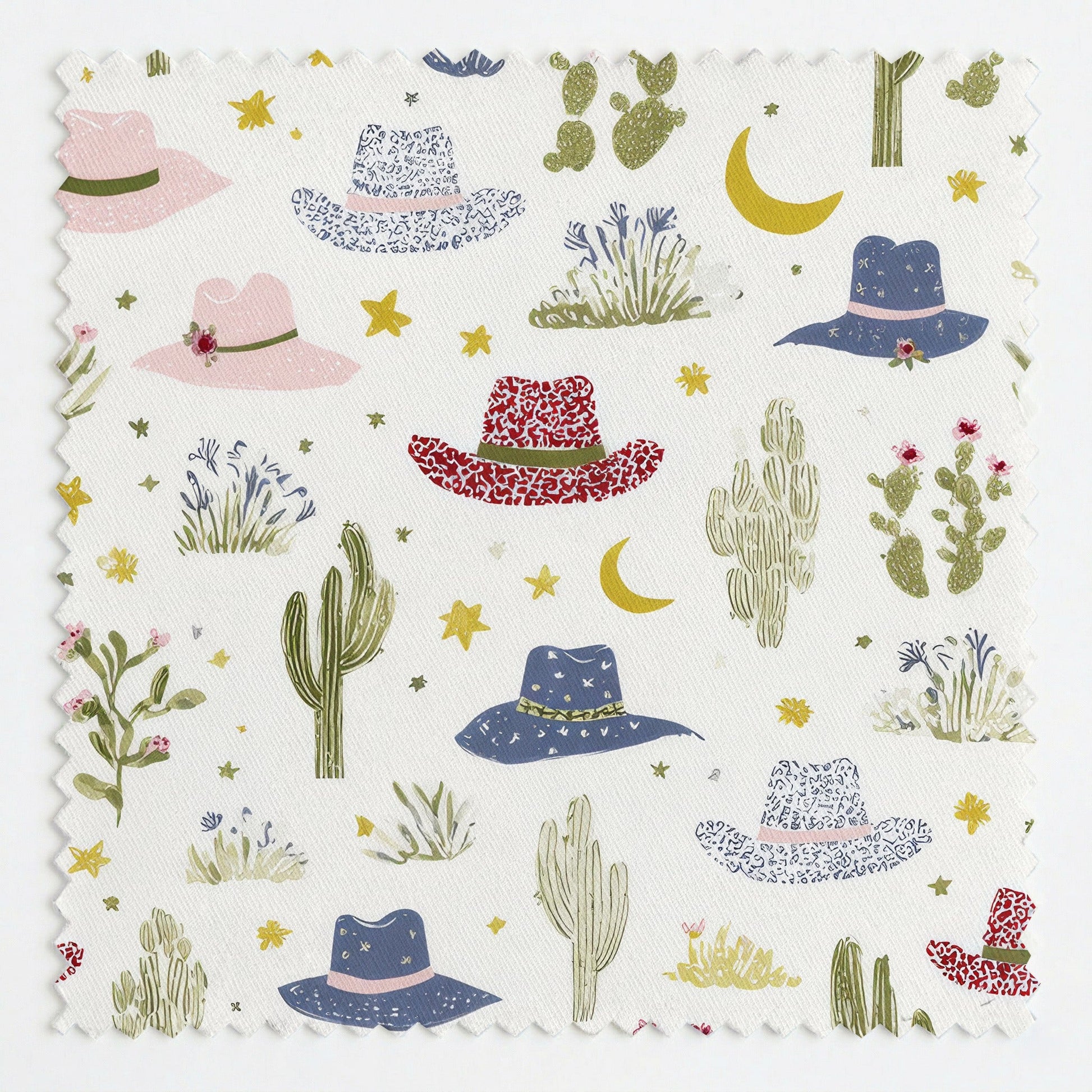 Cowboy Hats - Fabric - Linen Rowe