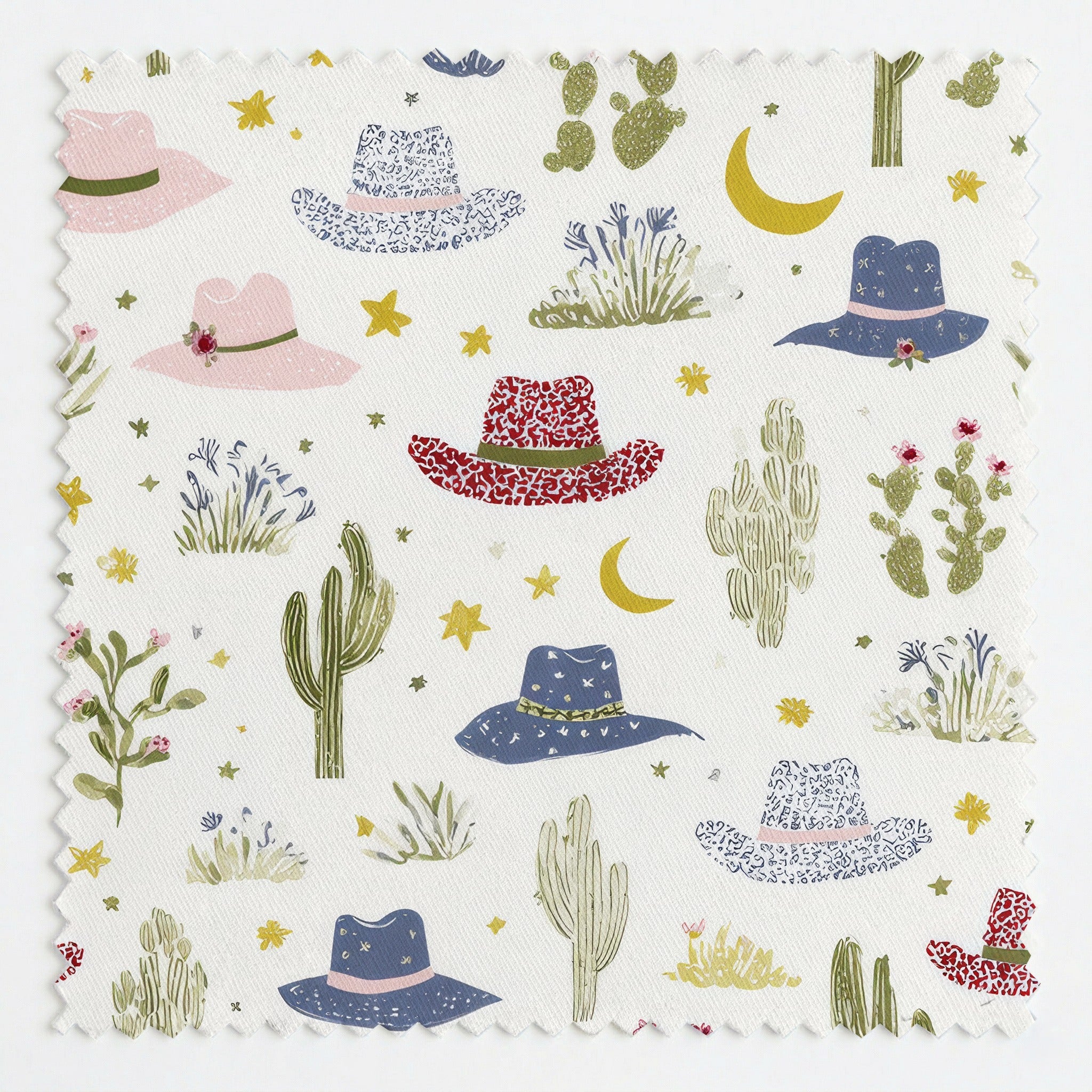 Cowboy Hats - Fabric - Linen Rowe