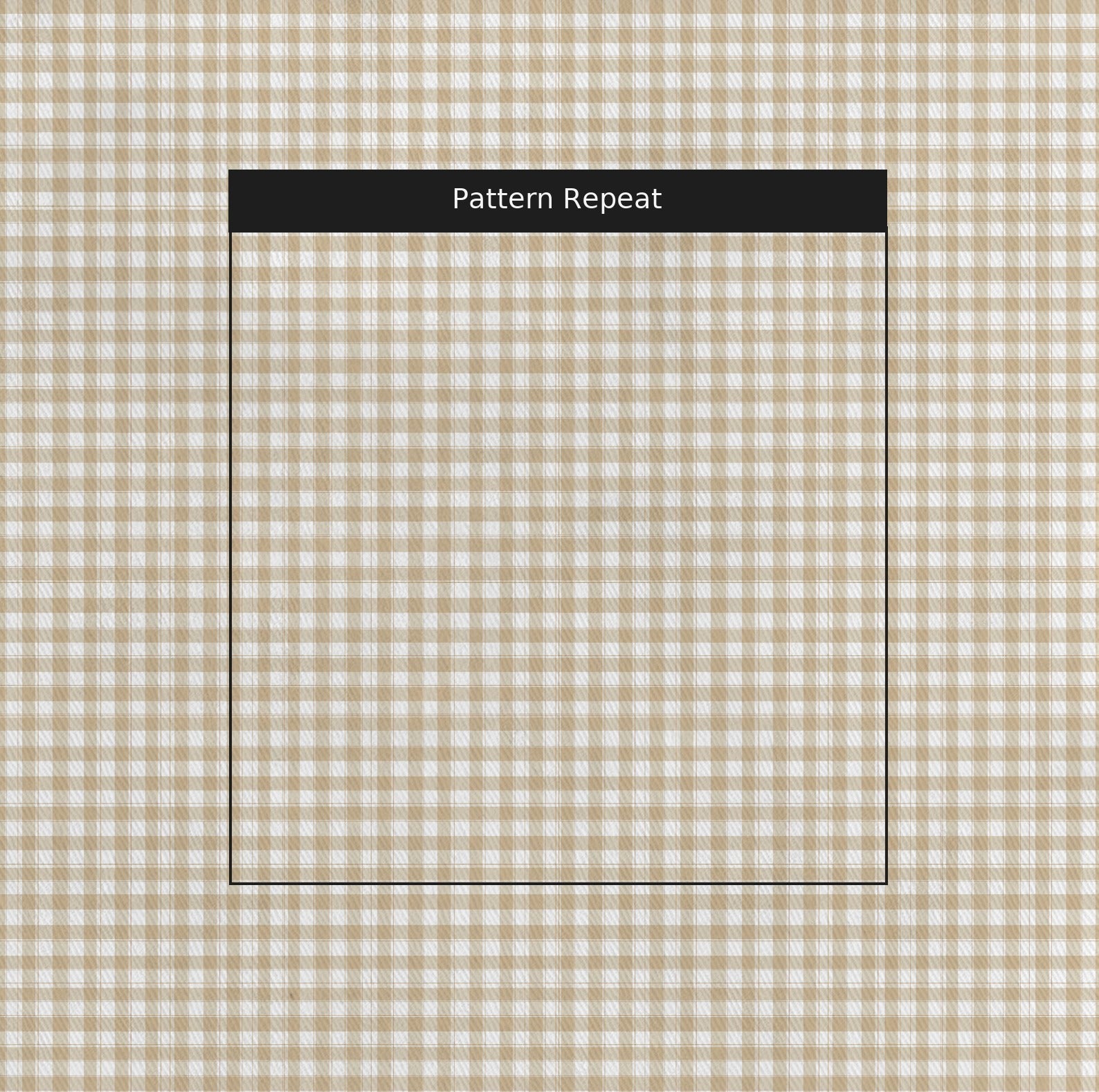 Cream Gingham - Fabric - Linen Rowe