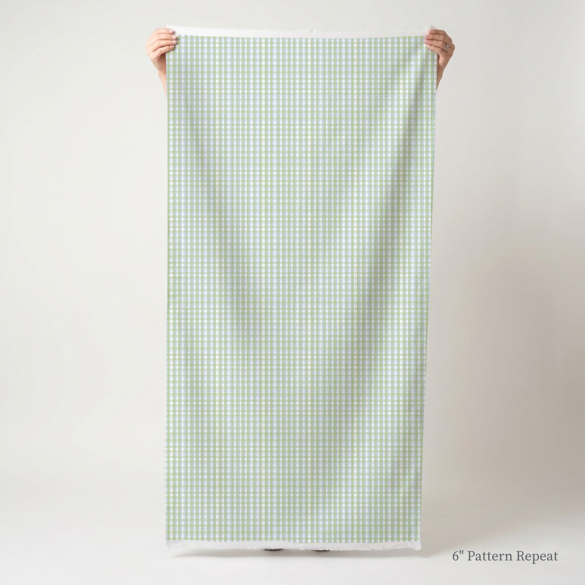Crossed Gingham - Fabric - Linen Rowe