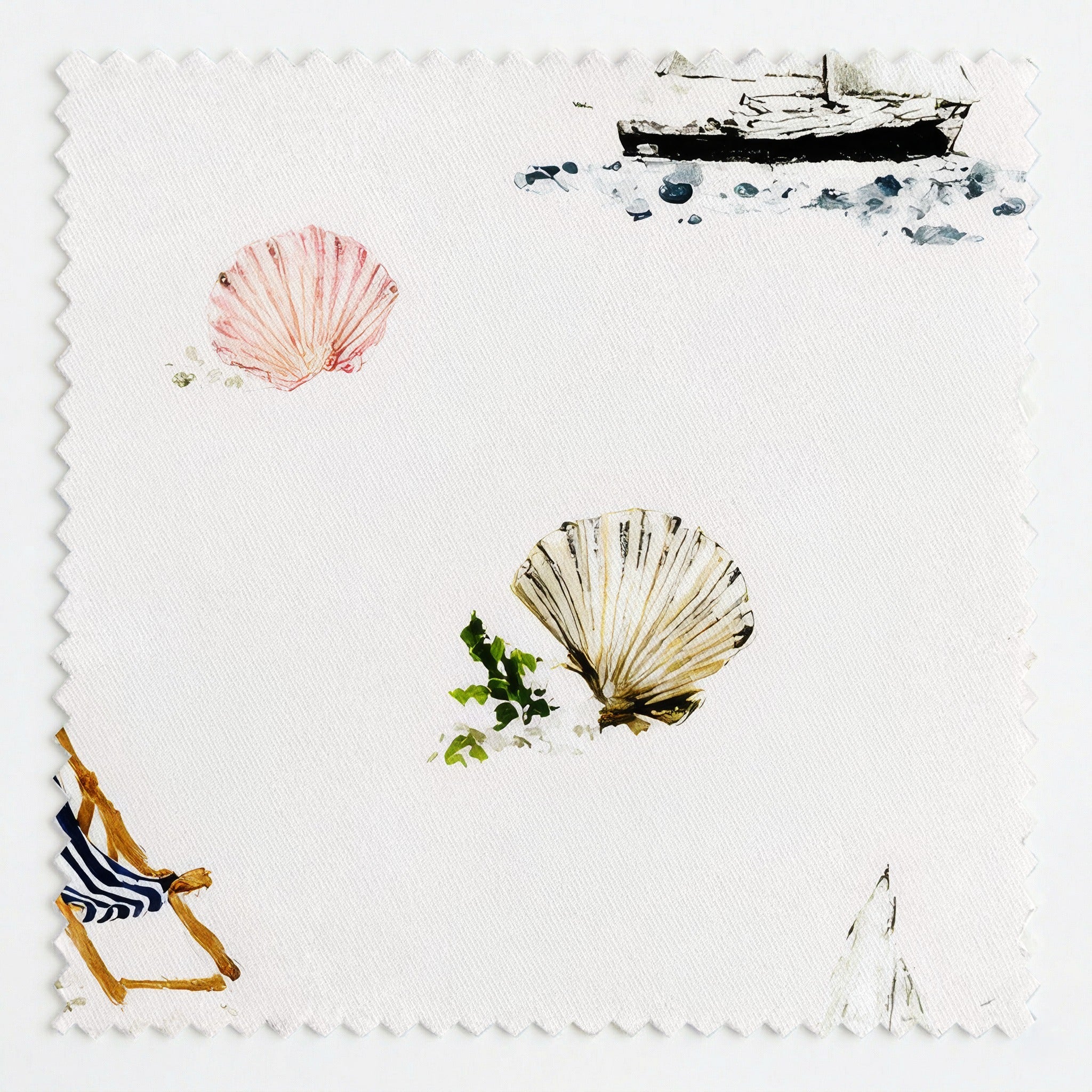 Dainty Beach - Fabric - Linen Rowe
