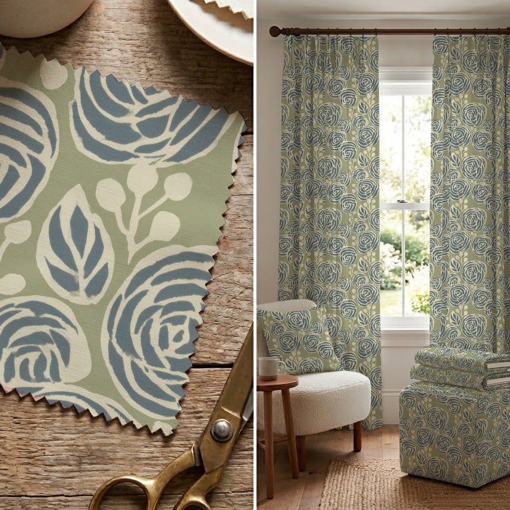 Dakota - Fabric - Linen Rowe