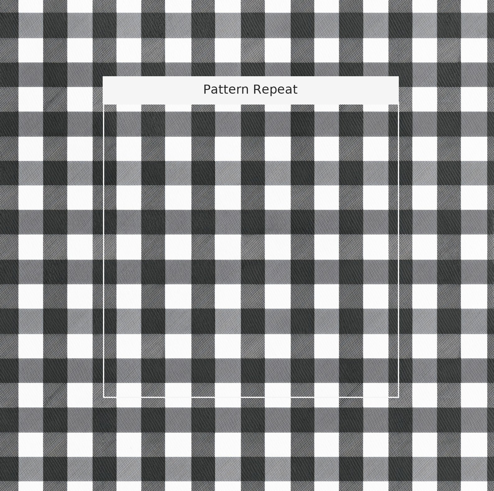 Dark Grid - Fabric - Linen Rowe
