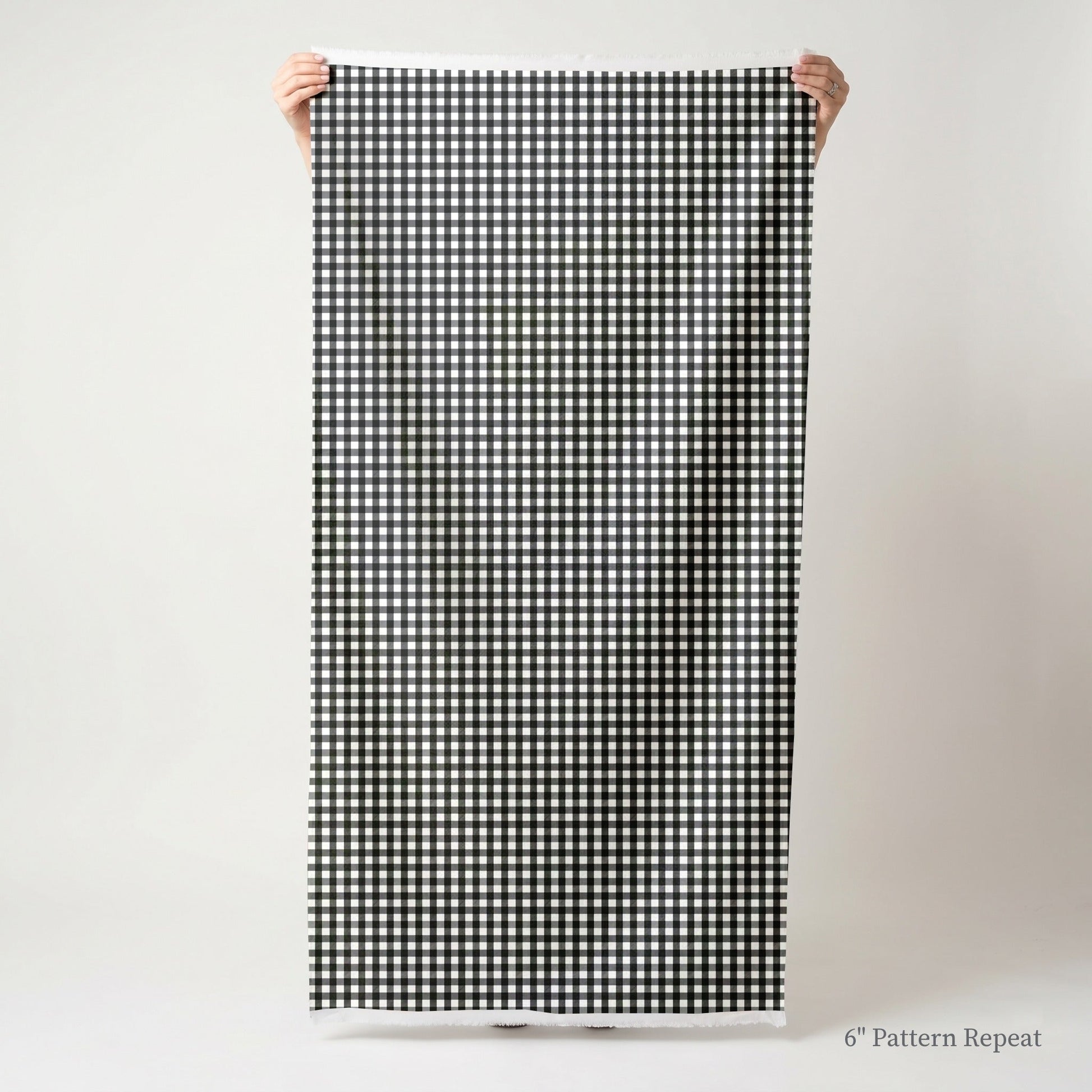 Dark Grid - Fabric - Linen Rowe