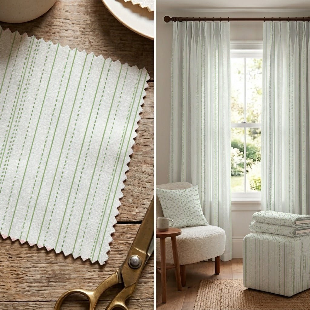 Dawn Stripes - Fabric - Linen Rowe