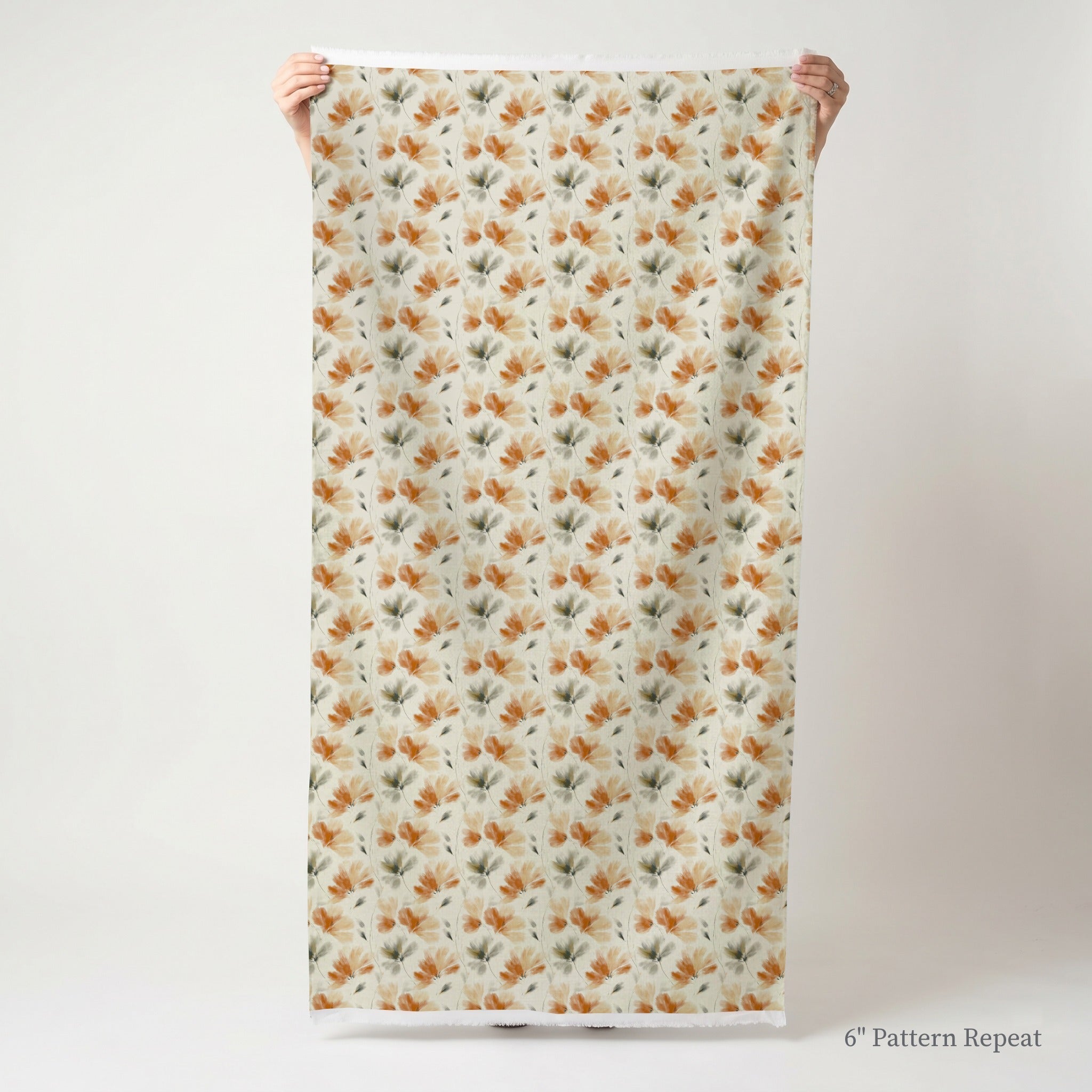 Daxley Petals - Fabric - Linen Rowe