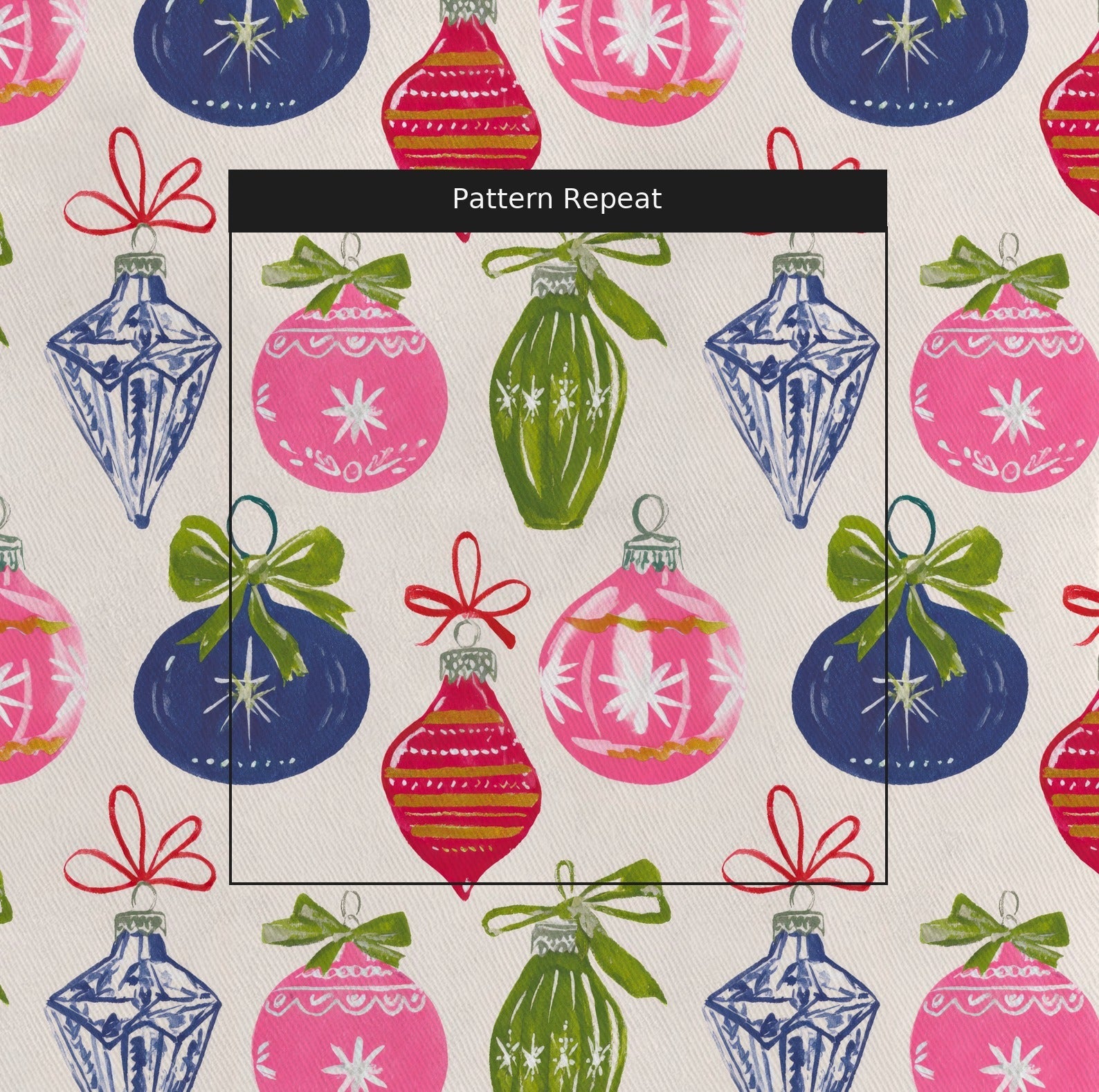 Deck the Halls - Fabric - Linen Rowe