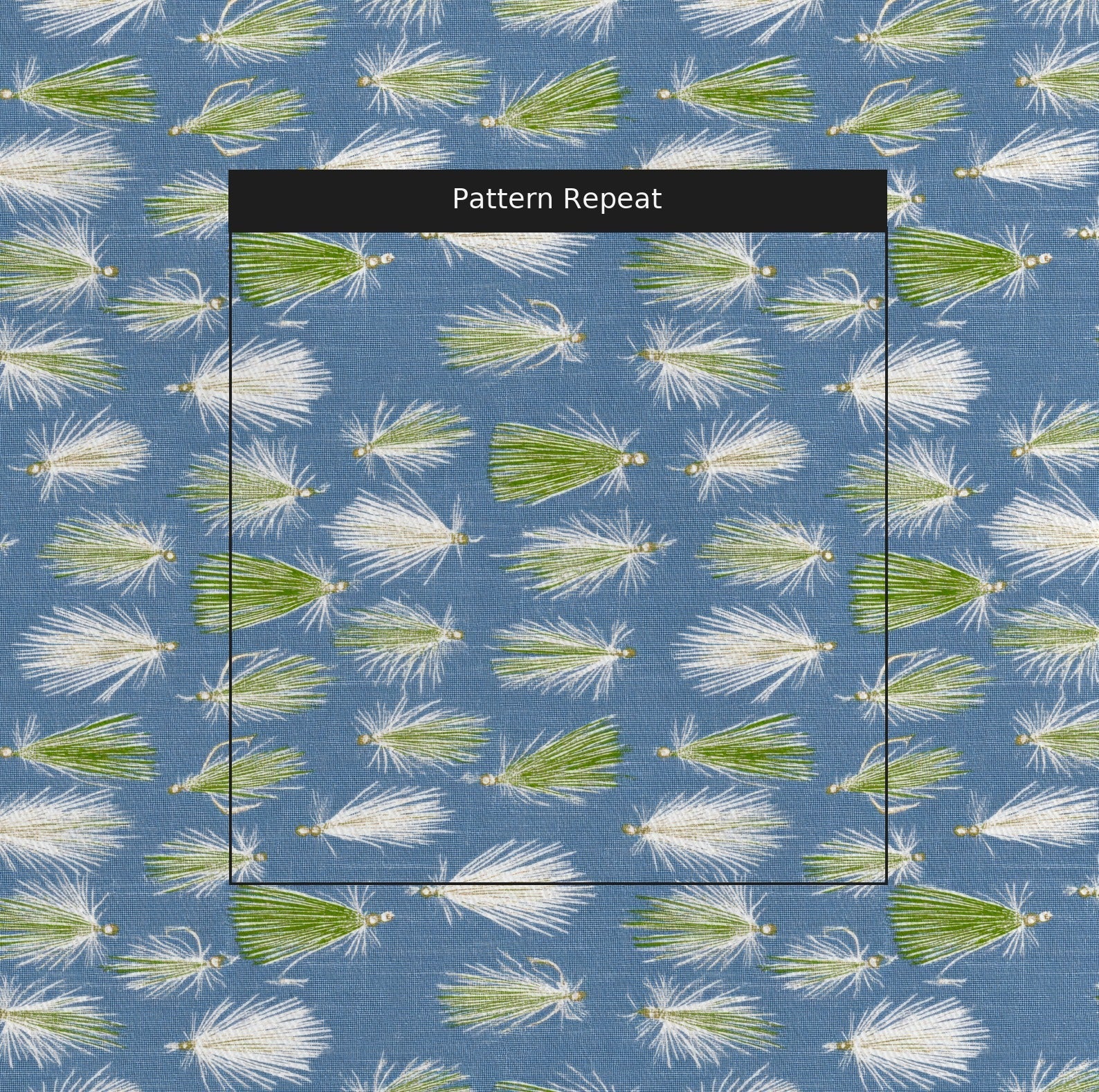 Denim Fly FIshing - Fabric - Linen Rowe