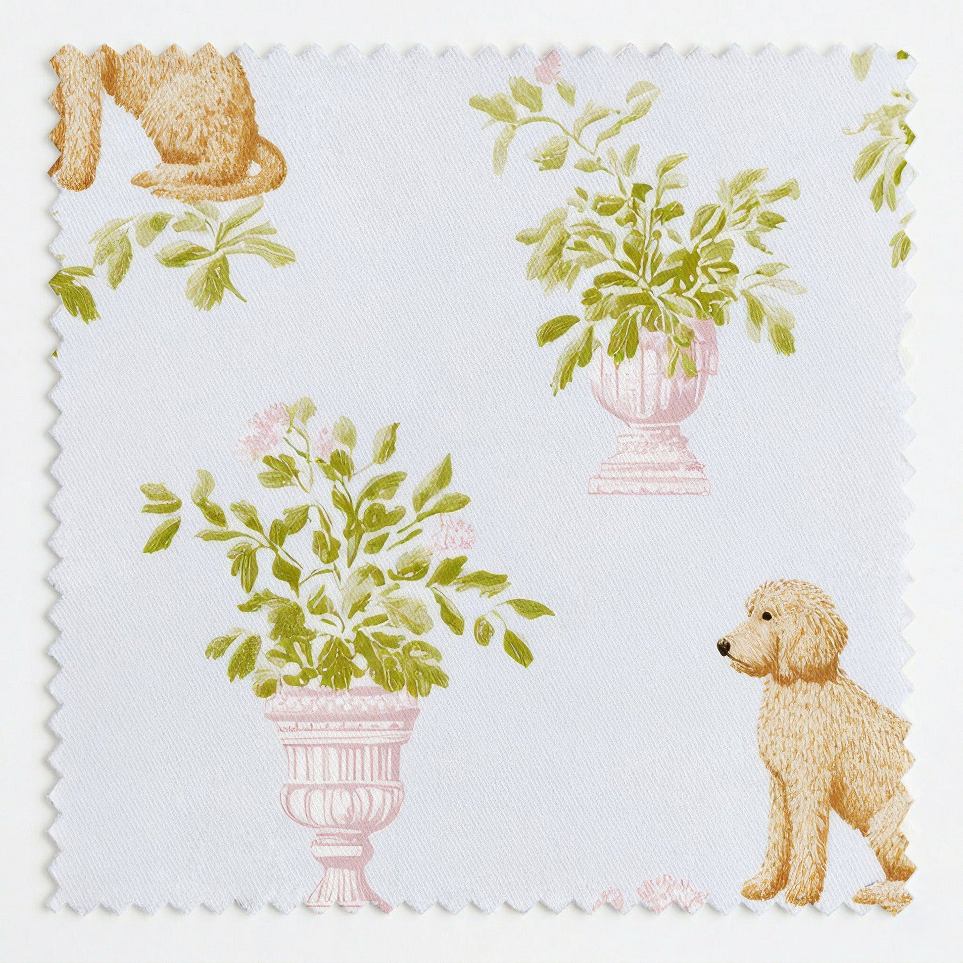Doodle Garden - Fabric - Linen Rowe