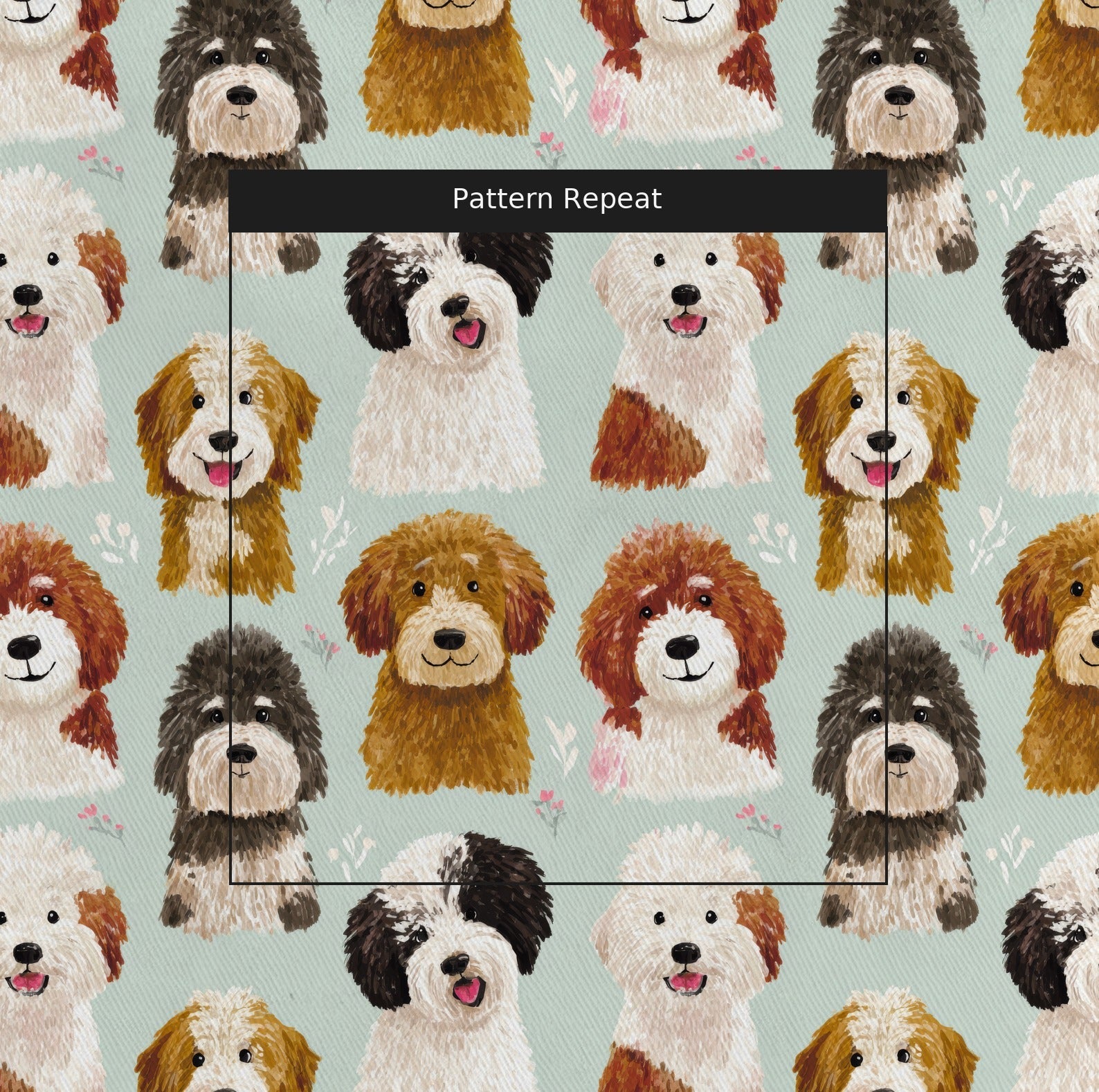 Doodle Pop - Fabric - Linen Rowe
