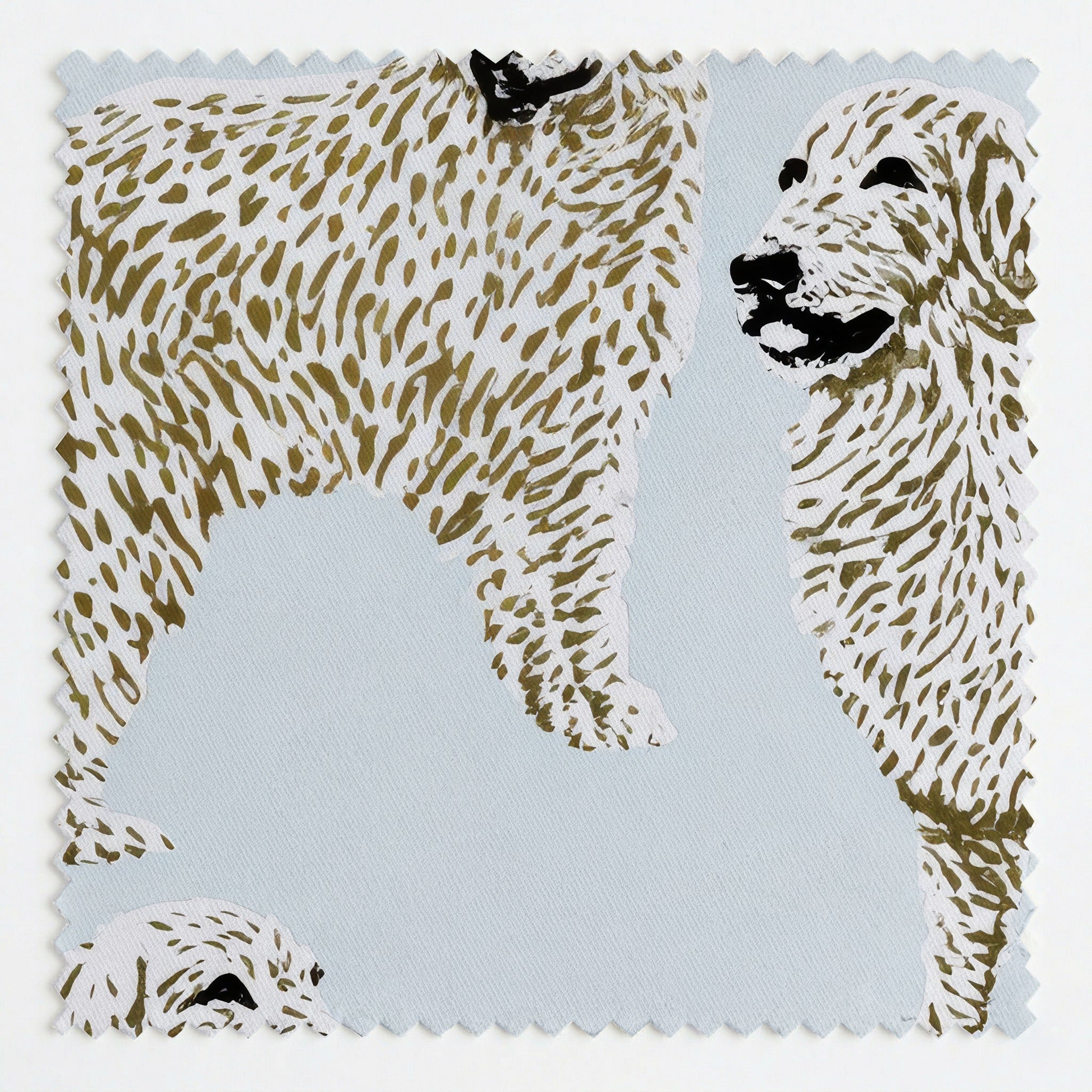 Doodles in the Sky - Fabric - Linen Rowe