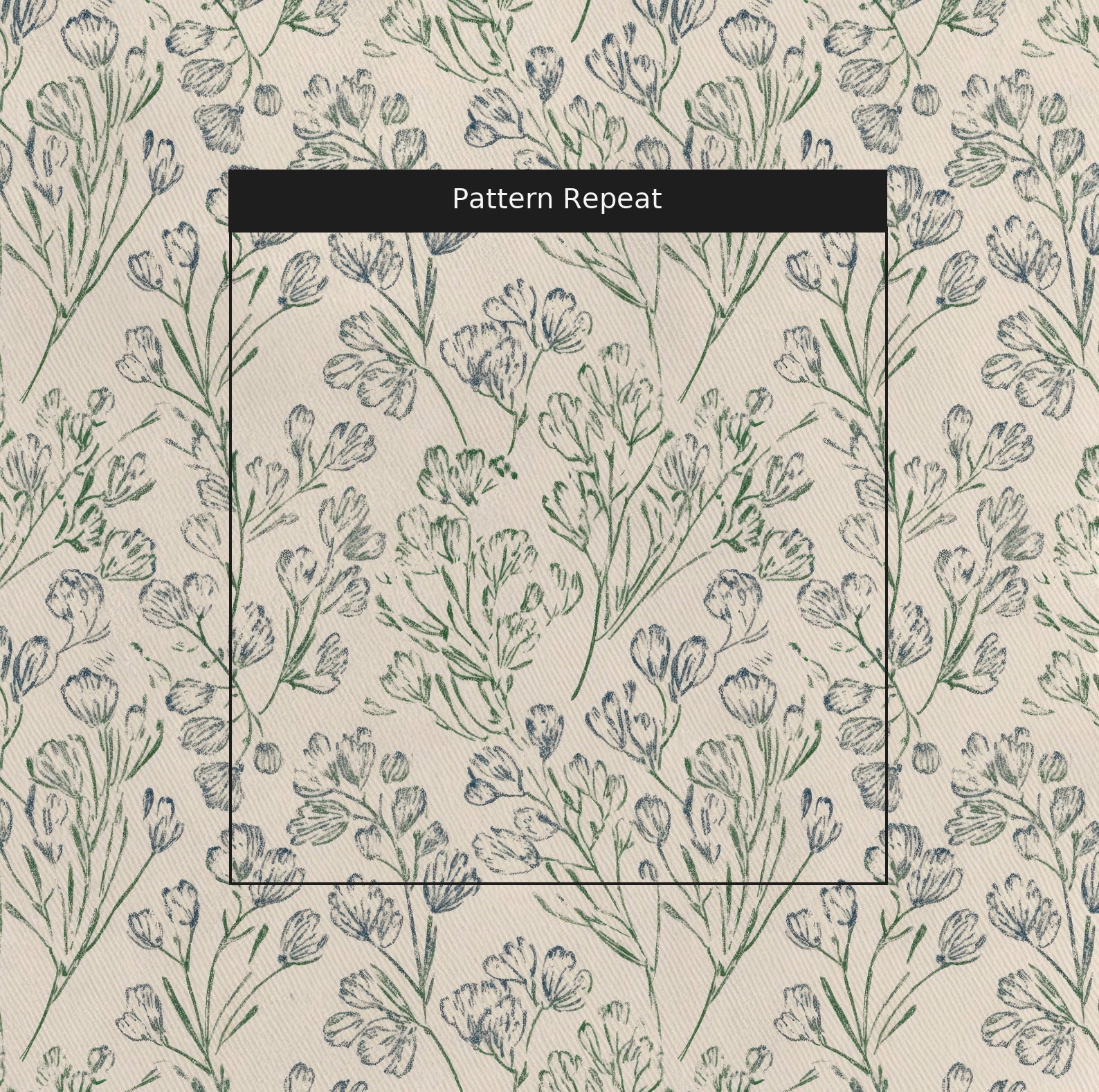 Dorianne Bloom - Fabric - Linen Rowe