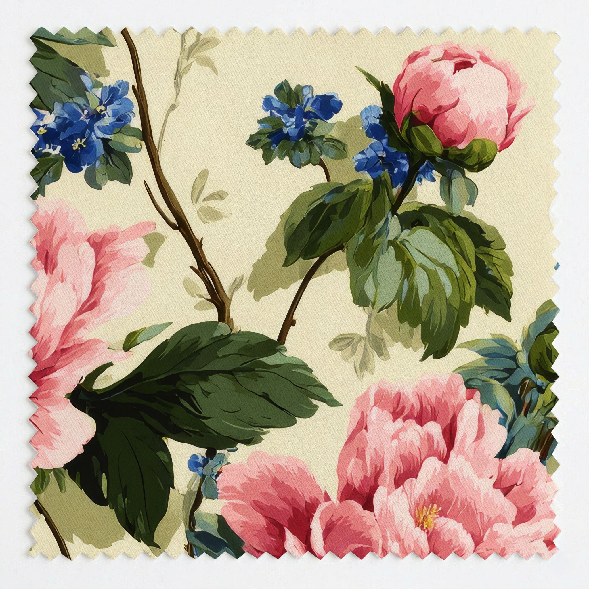 Drayke Blossoms - Fabric - Linen Rowe