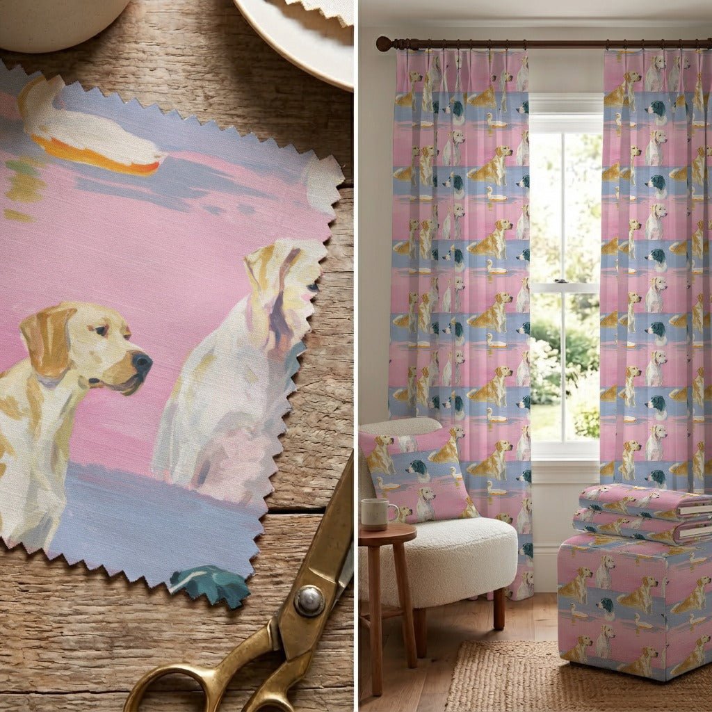 Duck Hunt - Fabric - Linen Rowe