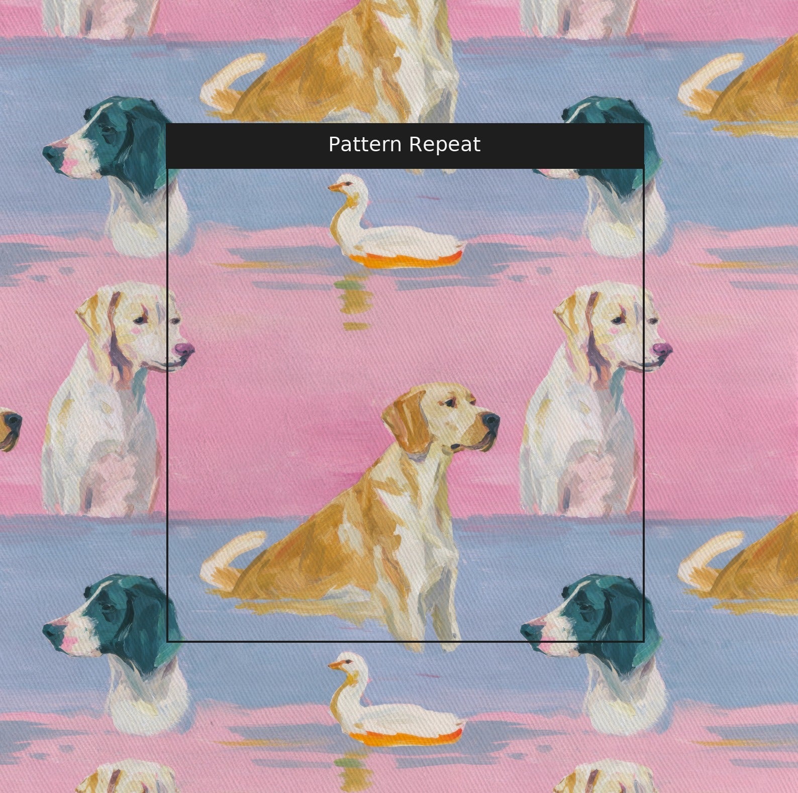 Duck Hunt - Fabric - Linen Rowe