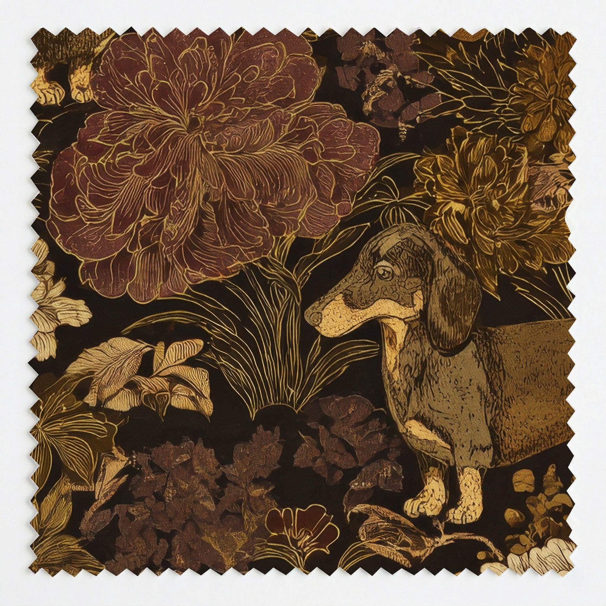 Earthen Hound - Fabric - Linen Rowe