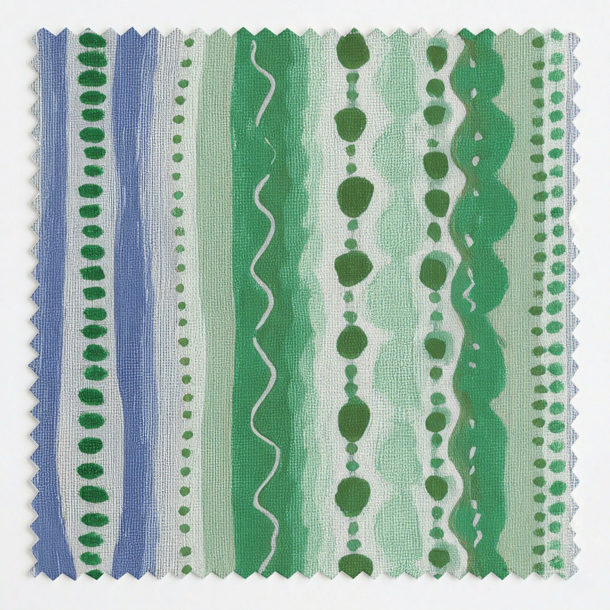 Eden Geo Stripe - Fabric - Linen Rowe