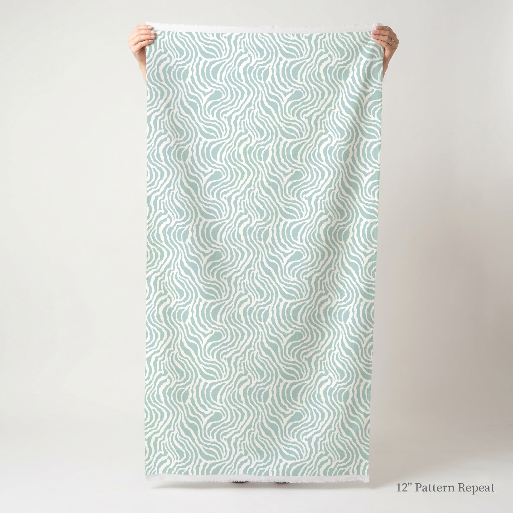 Elaraine Wave - Fabric - Linen Rowe