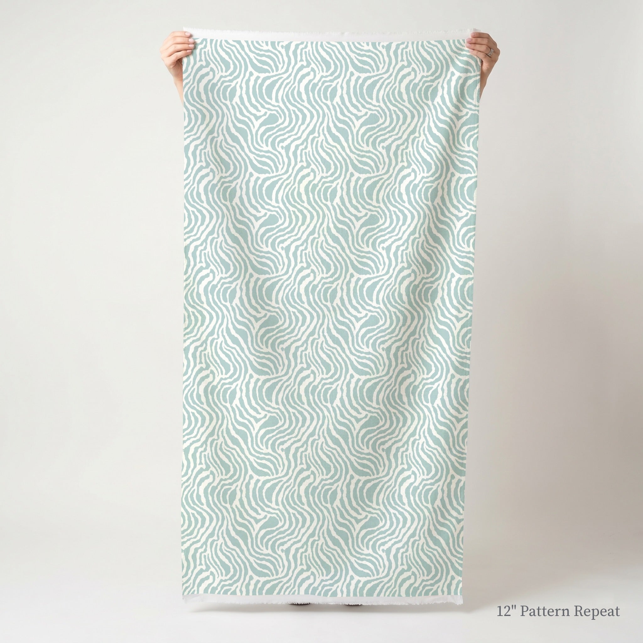 Elaraine Wave - Fabric - Linen Rowe