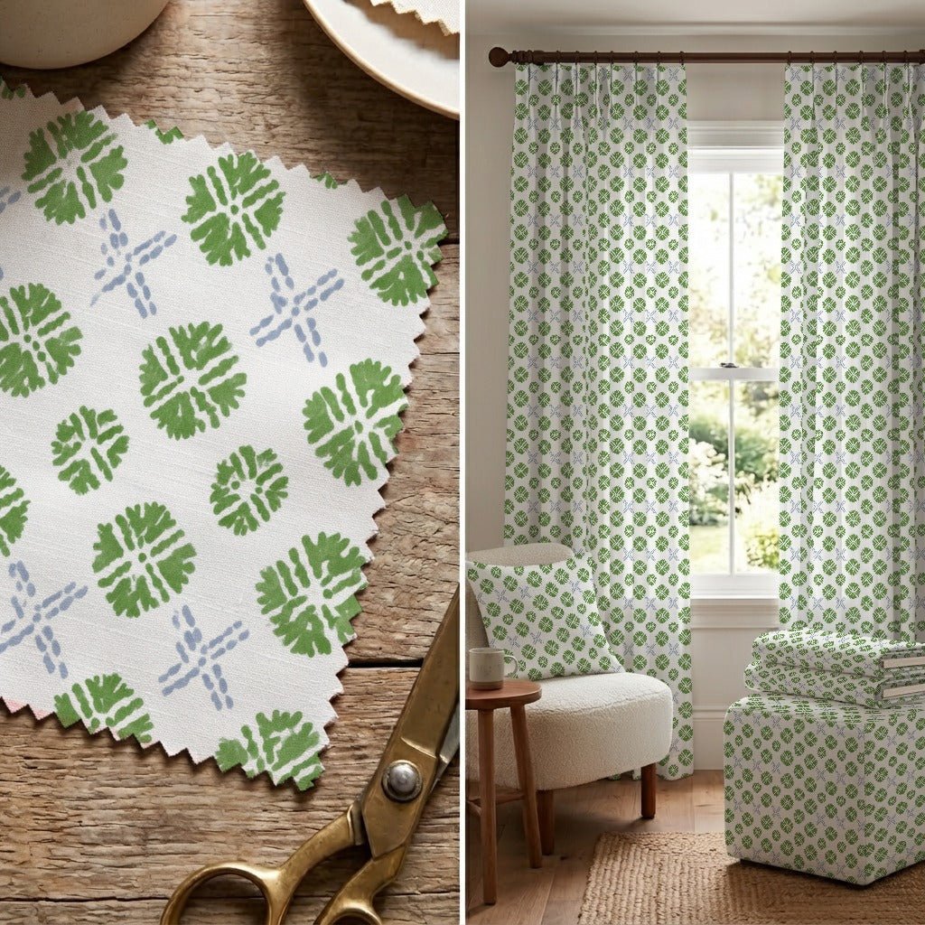 Ellington - Fabric - Linen Rowe