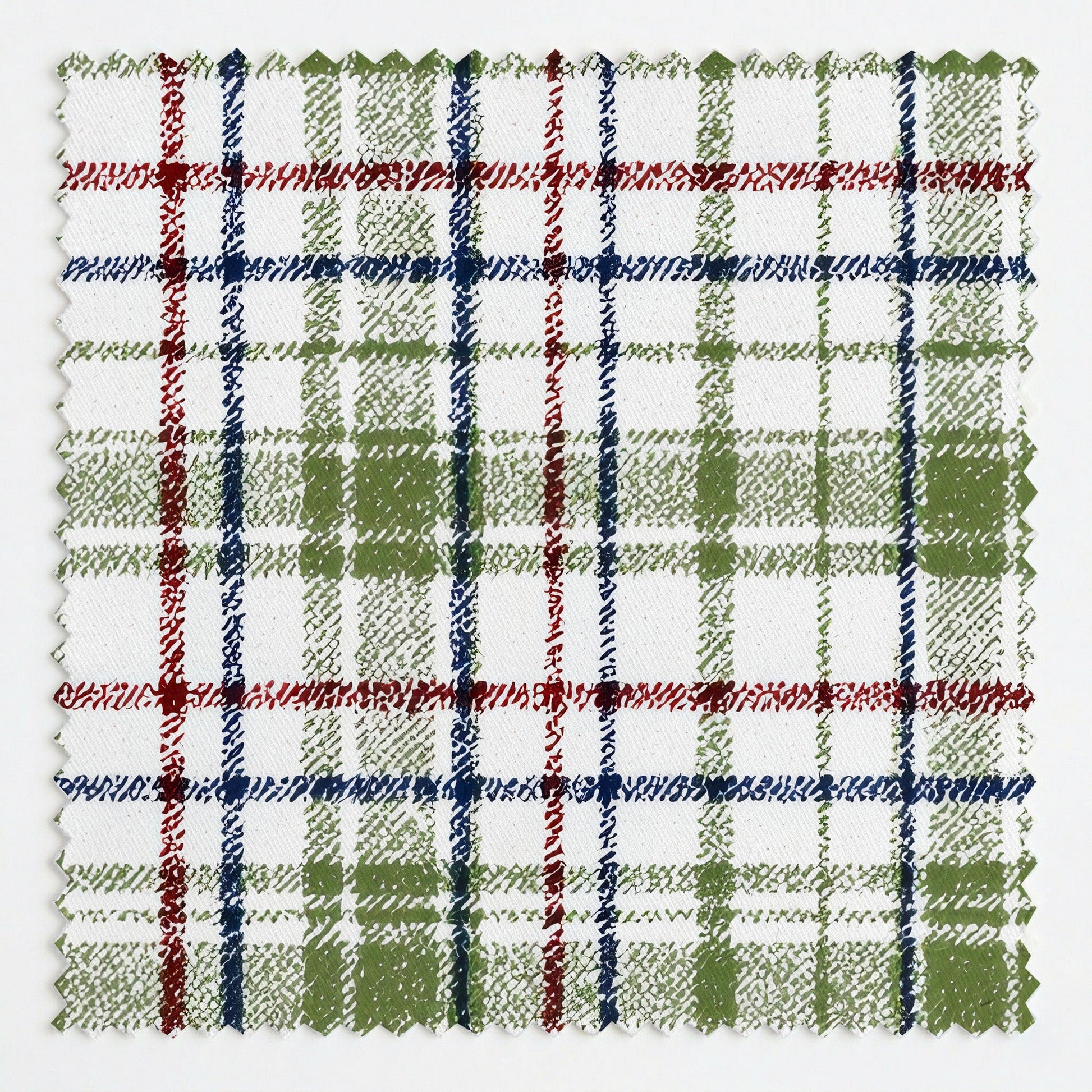 Elsin Plaid - Fabric - Linen Rowe