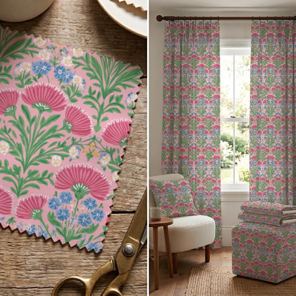 Elsineth Garden - Fabric - Linen Rowe