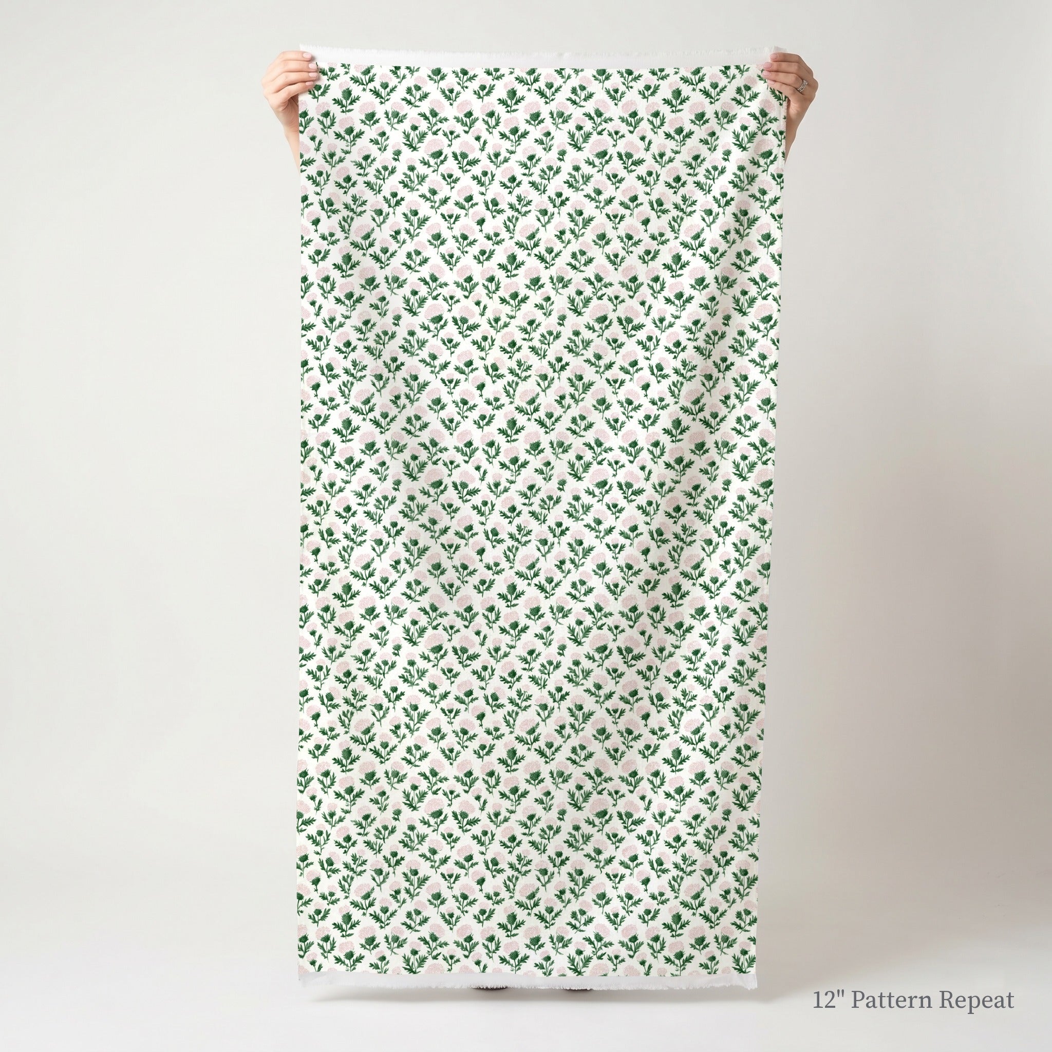 Elysant Floral - Fabric - Linen Rowe