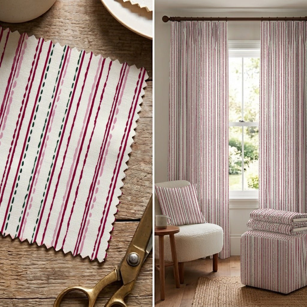 Emerelle Stripes - Fabric - Linen Rowe