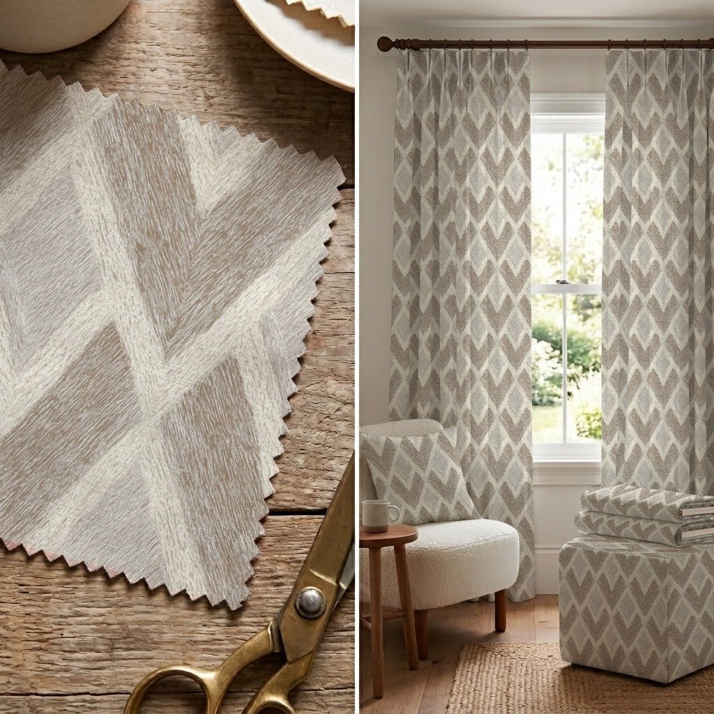 Emilia Sage - Fabric - Linen Rowe