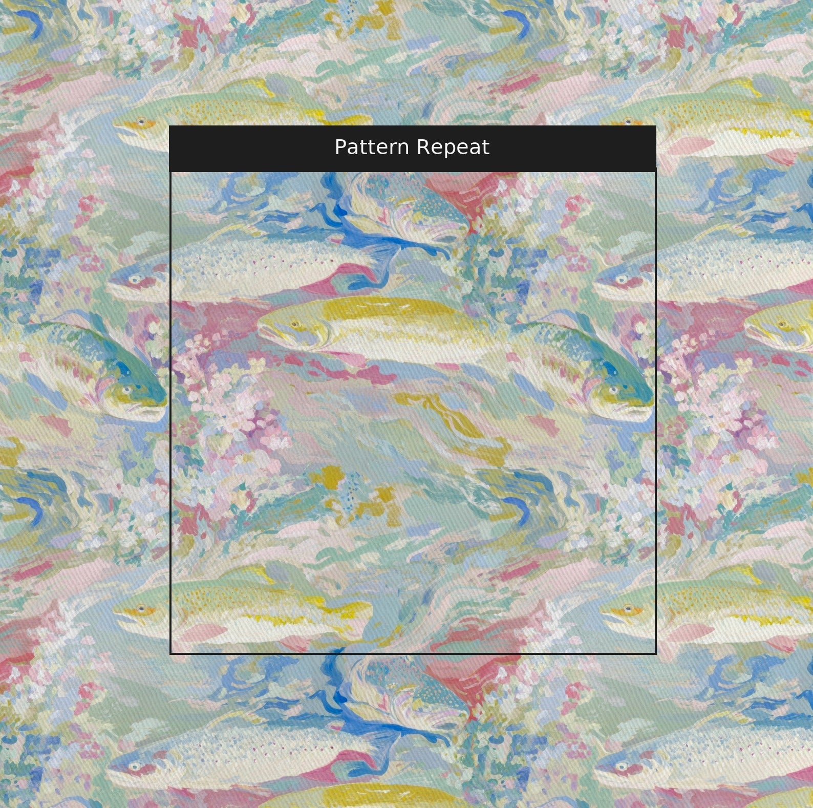 Enchanted Current - Fabric - Linen Rowe