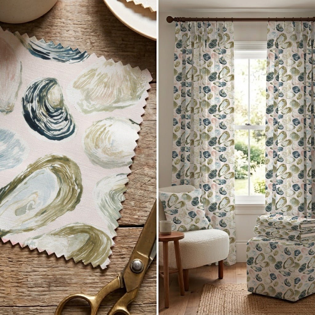 Evander Oysters - Fabric - Linen Rowe