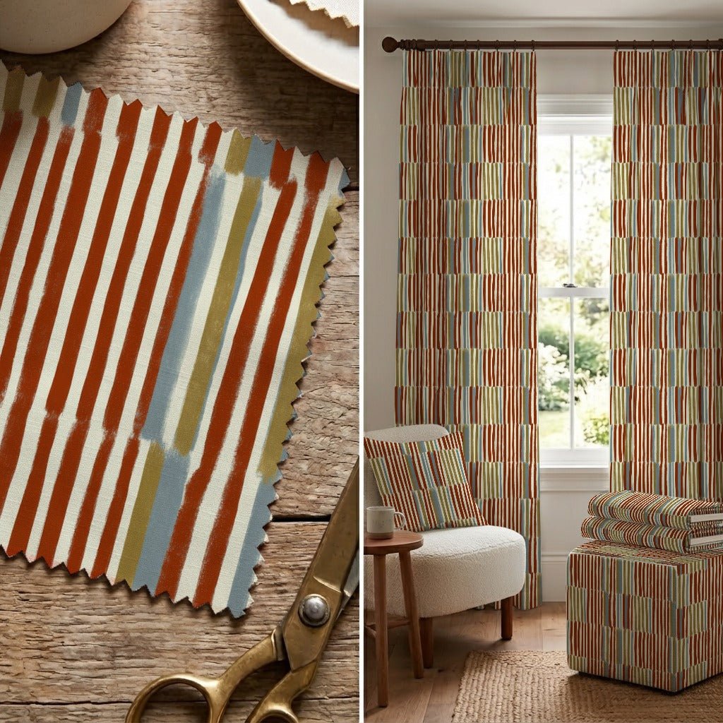 Everett Lane - Fabric - Linen Rowe