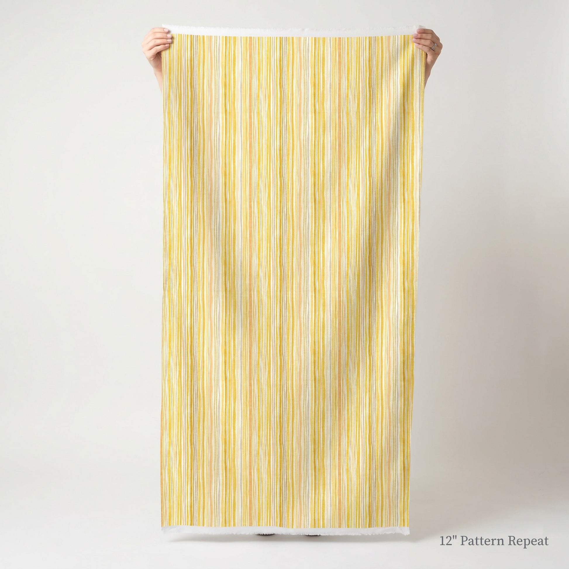 Everett Stripes - Fabric - Linen Rowe