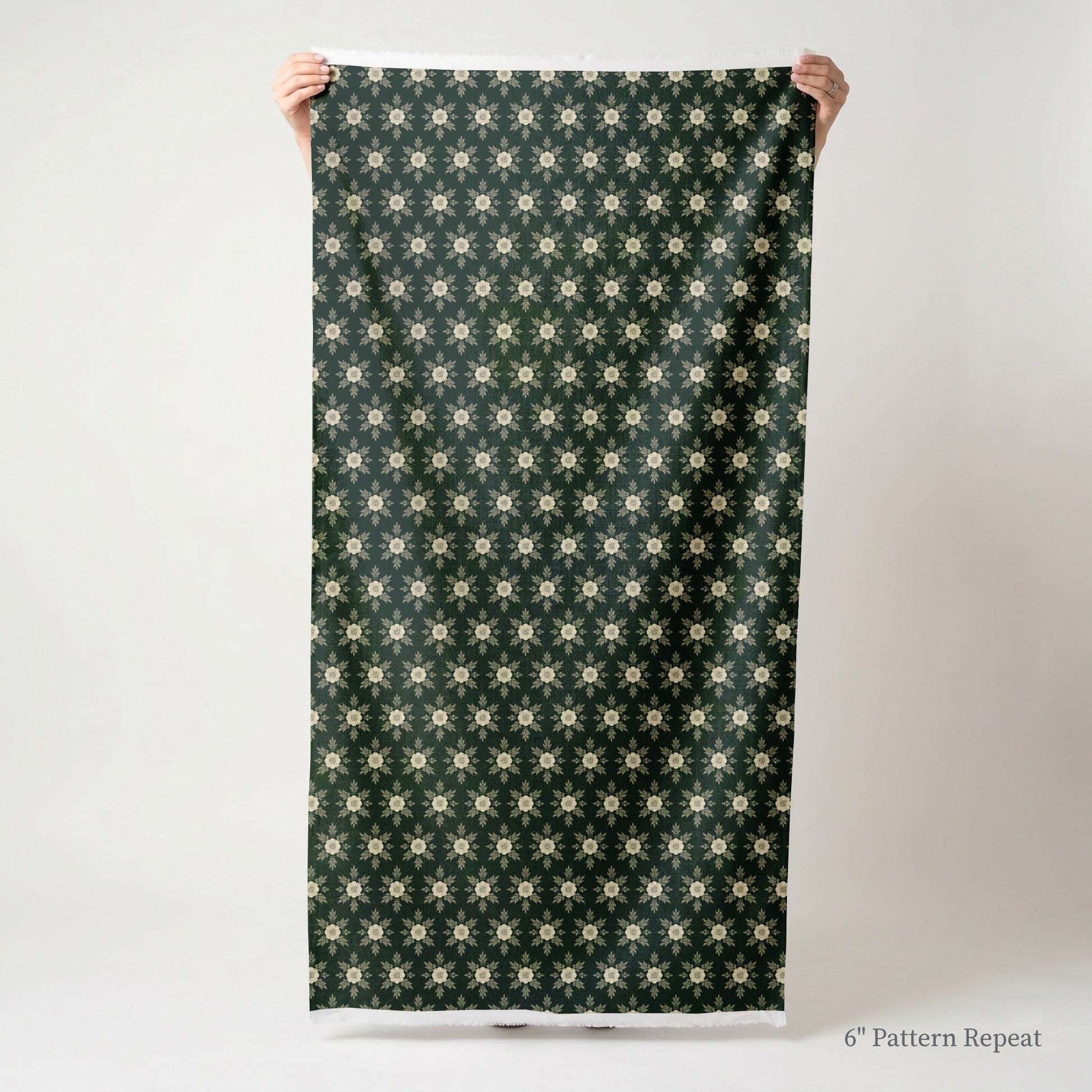 Evergreen Halo - Fabric - Linen Rowe