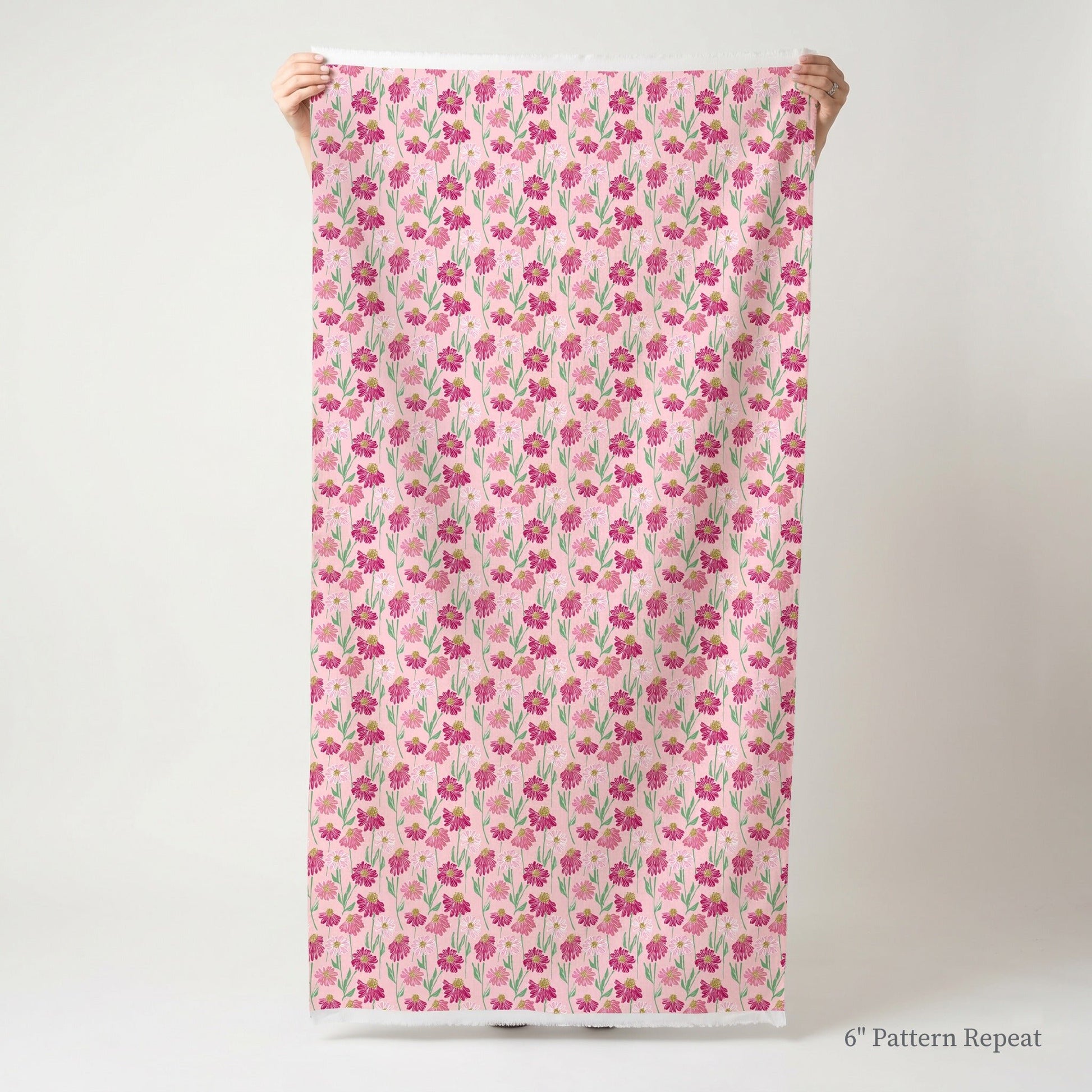 Faelan Daisy - Fabric - Linen Rowe