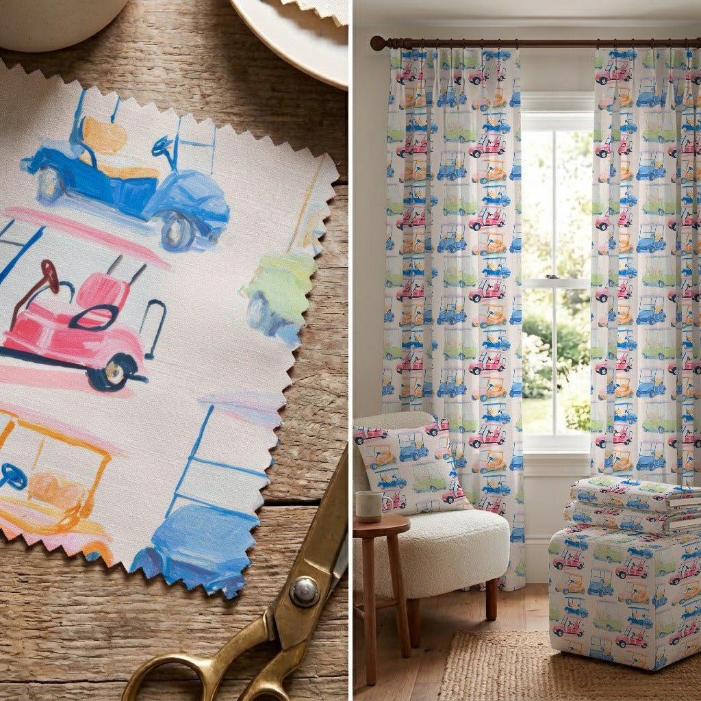 Fairway Cruisers - Fabric - Linen Rowe