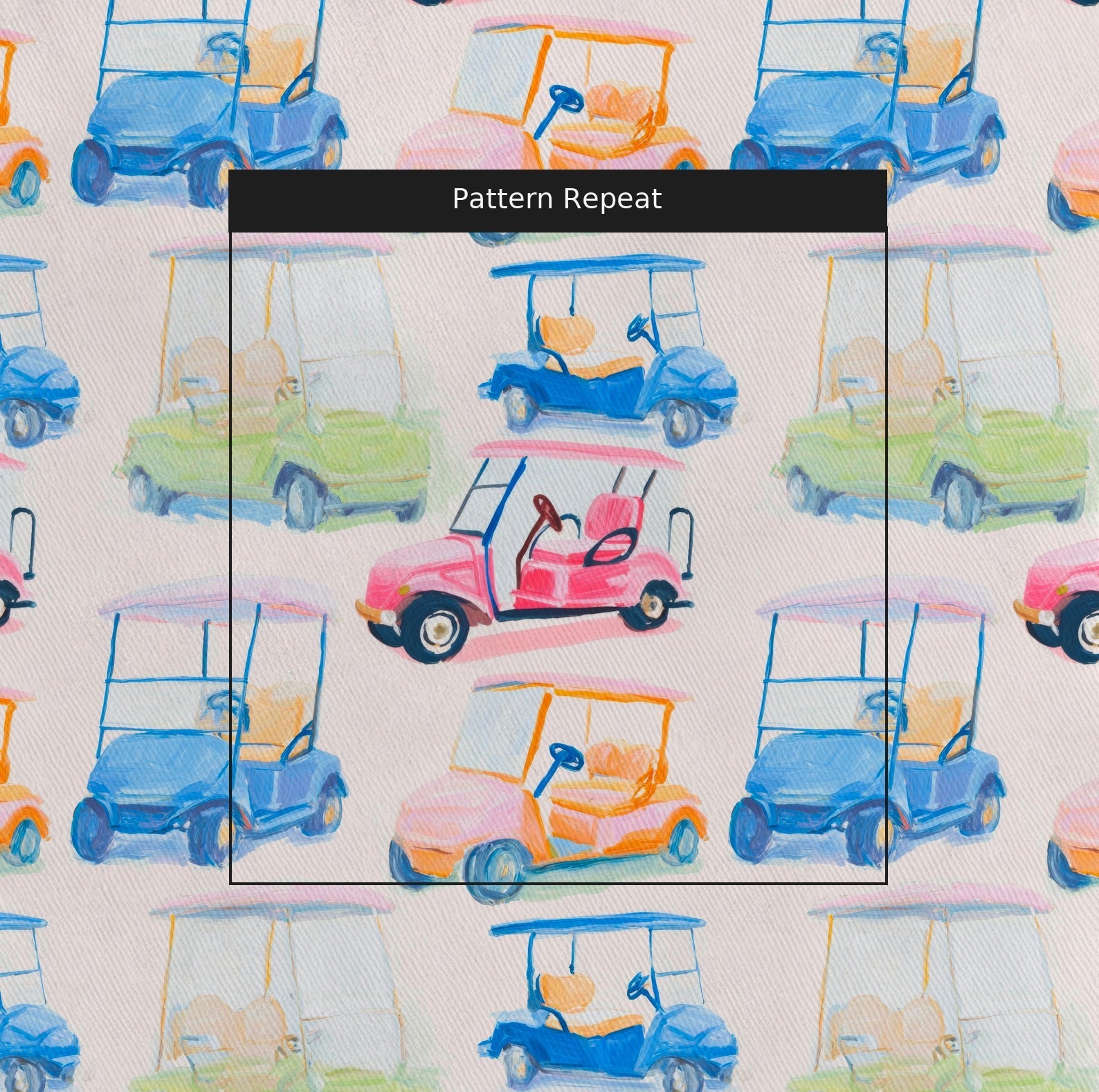 Fairway Cruisers - Fabric - Linen Rowe