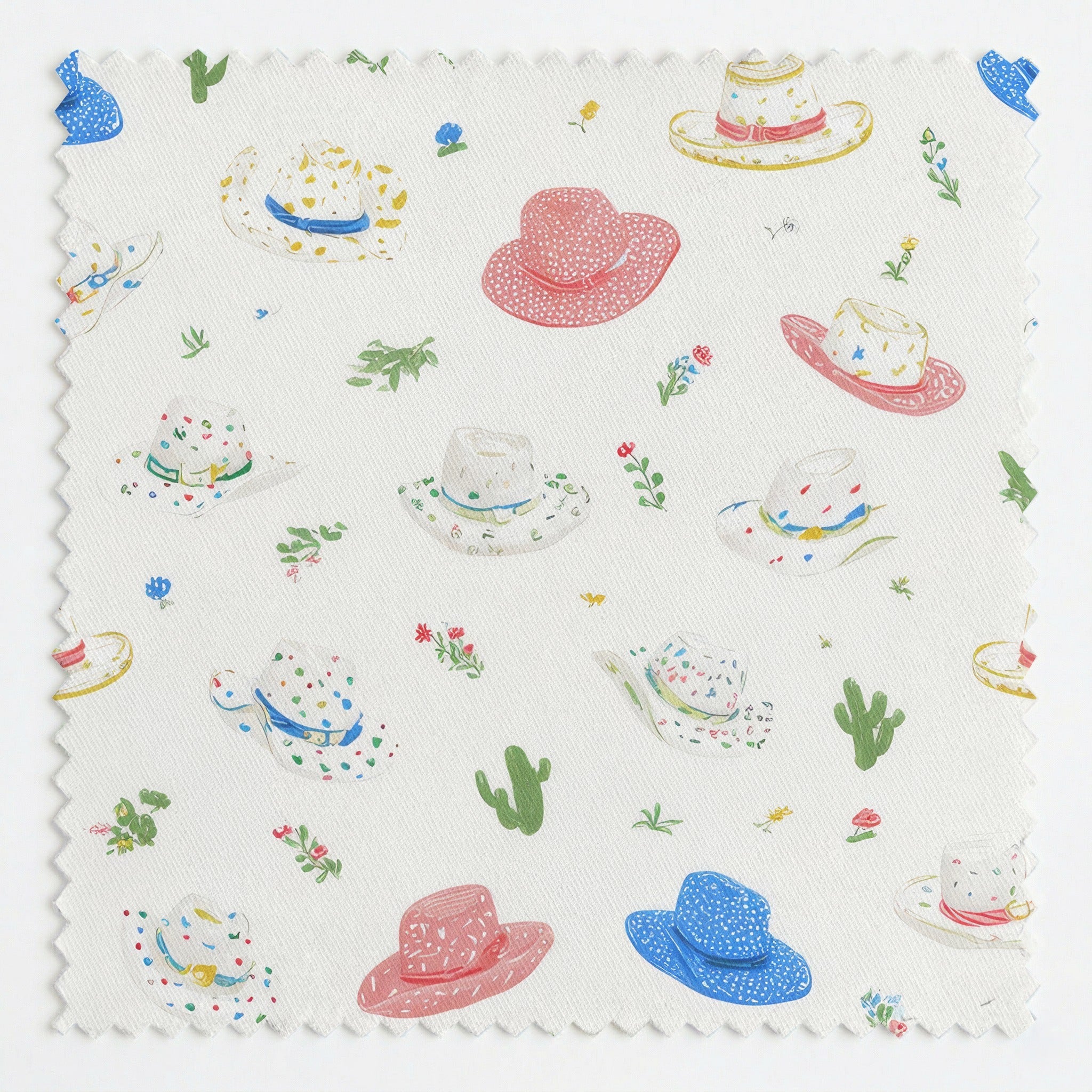 Fancy Cowboy Hats - Fabric - Linen Rowe