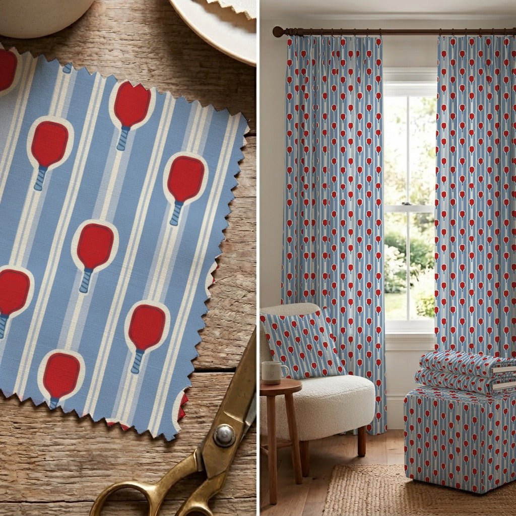 Far Out Court - Fabric - Linen Rowe