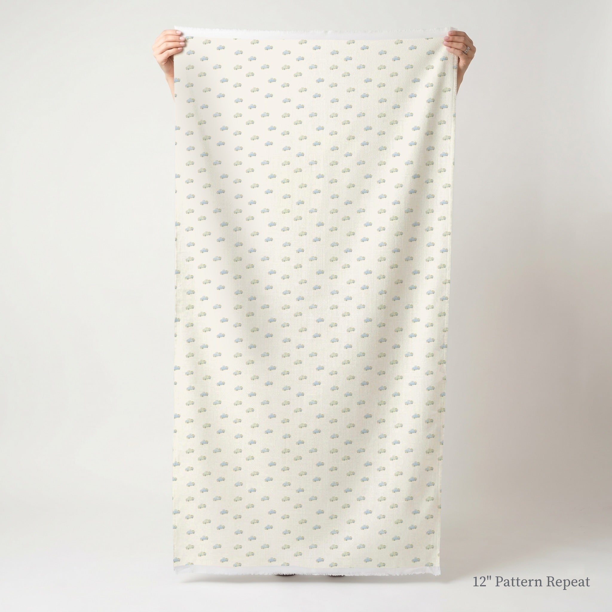 Farm Trucks - Fabric - Linen Rowe