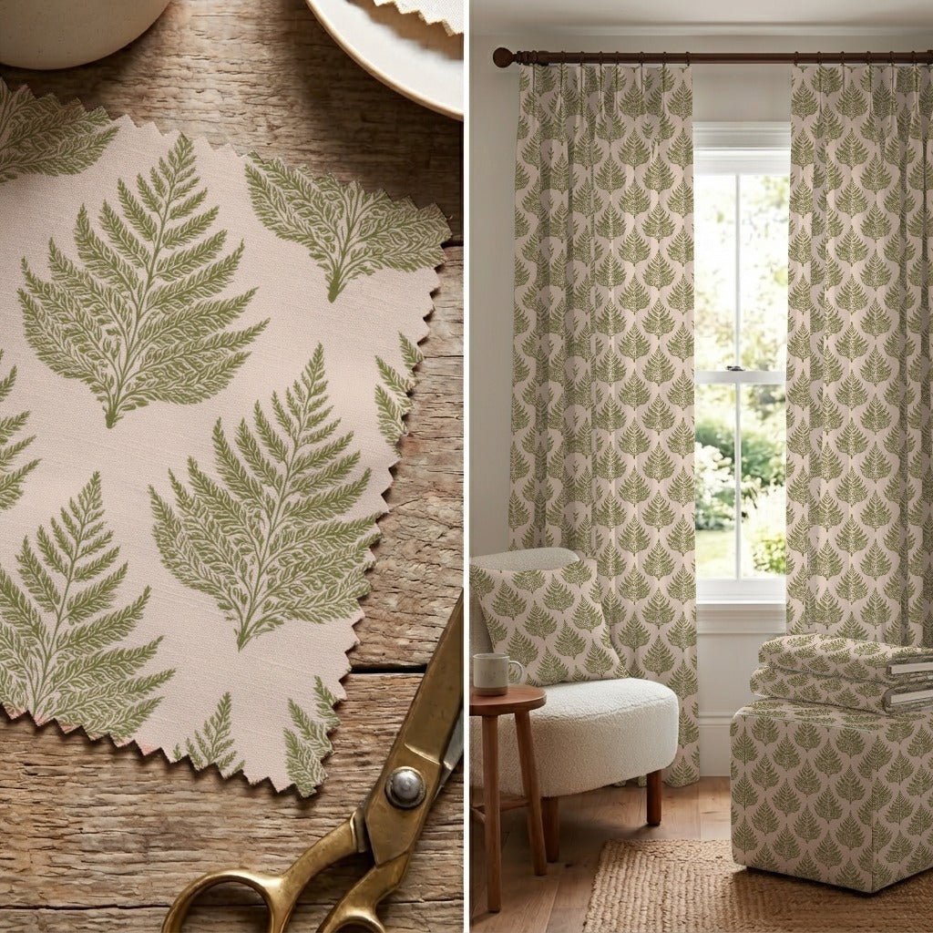 Fern - Fabric - Linen Rowe